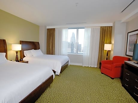 2 Queen Accessible Junior Suite with Tub View