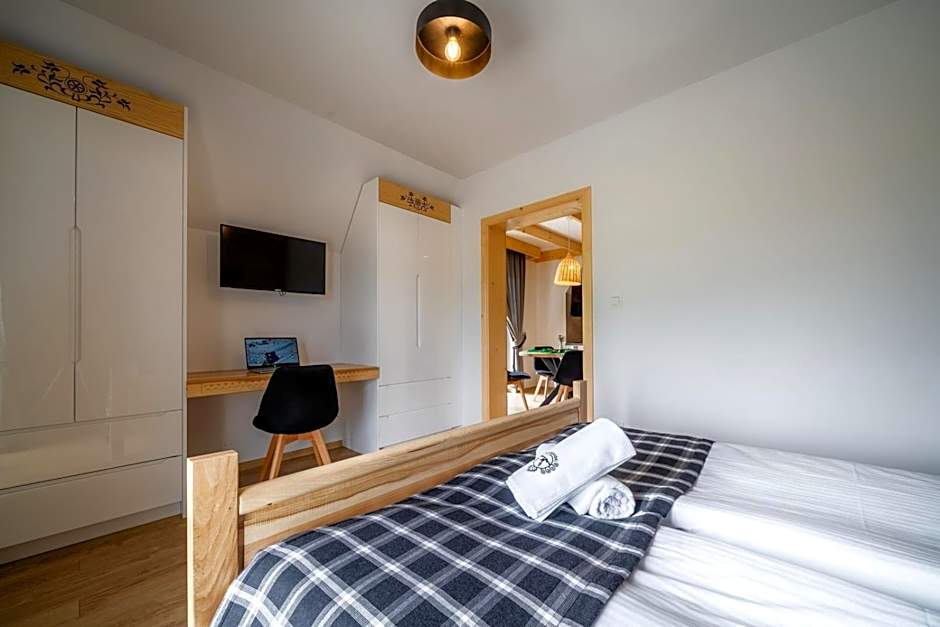 Aparthotel Rabiań-SKI 10metrów do wyciagu połączonego z całą Kotelnicą na miejscu wypoożyczalnia z serwisem