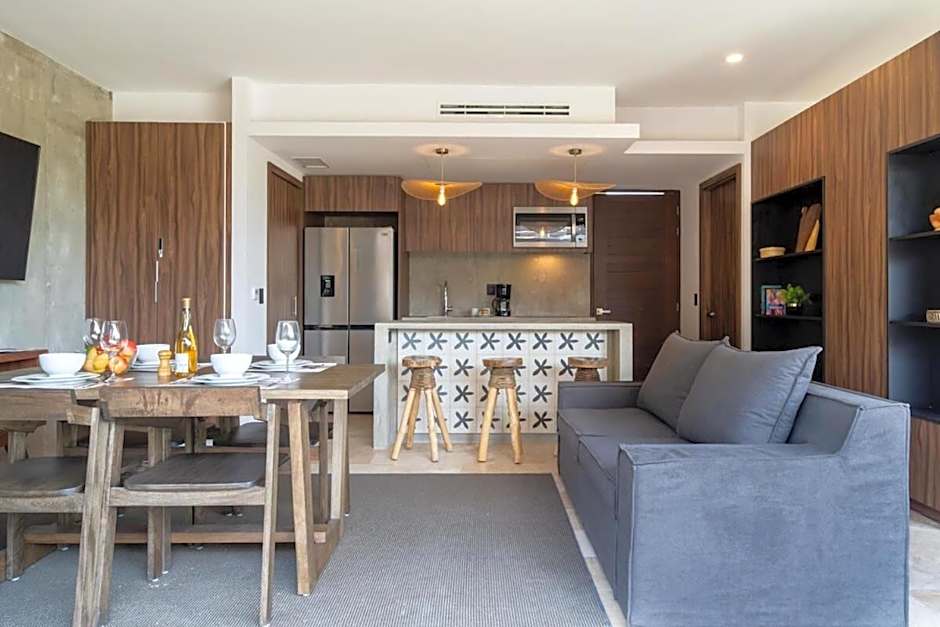 Ideal Location with Cenote Pools Gym Restaurant