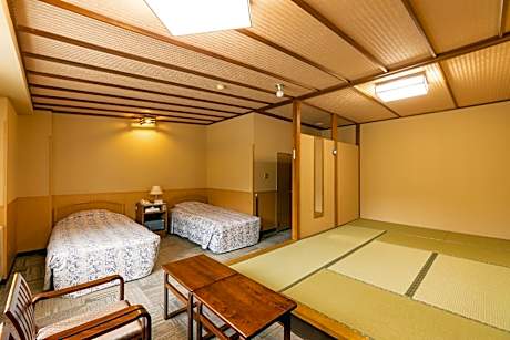 Standard Japanese-Western-Style Room with 12 Tatami, Indoor Bath, Non-Smoking