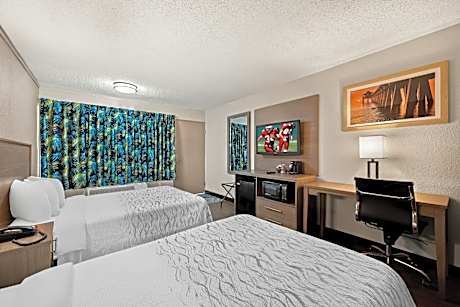 Standard Room with Two Double Beds Poolside Disability Access Smoke Free