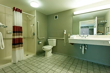 ADA 2 Full Beds R/I Shower Non-Smoking