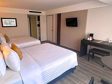 Superior Double Room with Two Double Beds - Non-Smoking