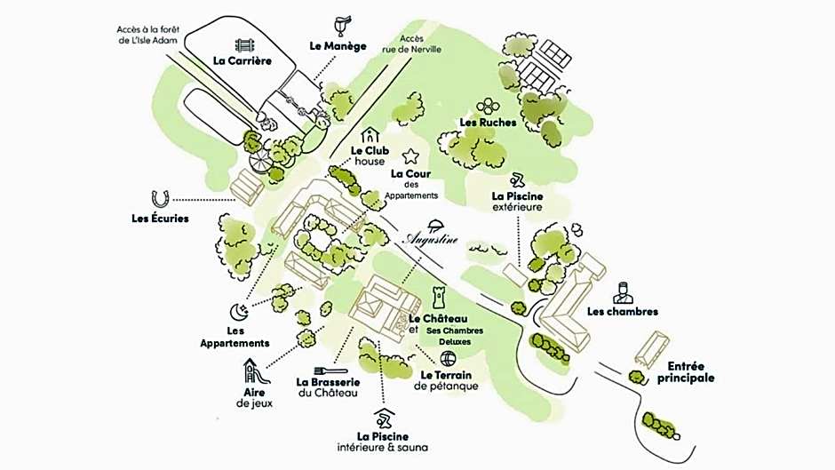 Hôtel Demeures de Campagne Domaine de Maffliers - Paris Val-d'Oise