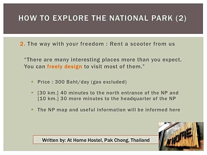 At Home Hostel, Pak Chong