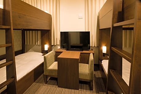 Quadruple Room with Bunk Beds - Non-Smoking