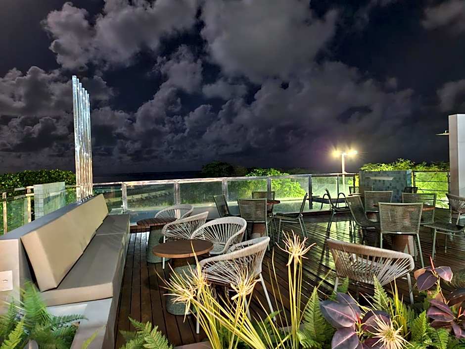 Linda cobertura vista mar