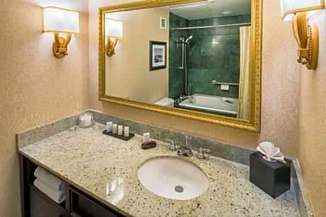 1 King Bed Corner Suite-Mobility Access Tub
