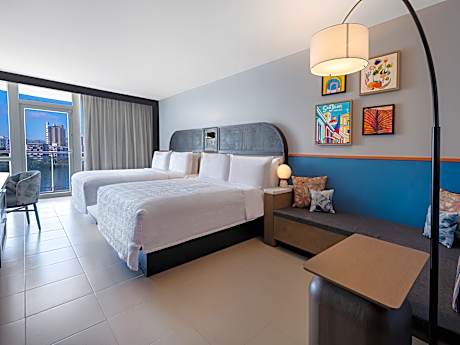 Queen Beds Bay View