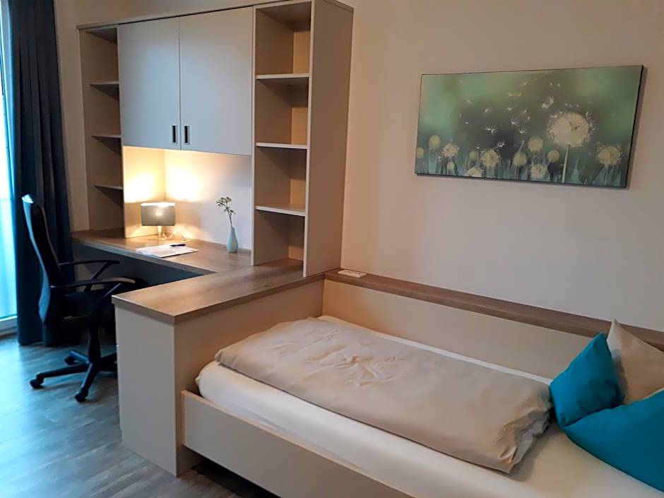 Hotel M24 - Alle Zimmer mit Küchenzeile