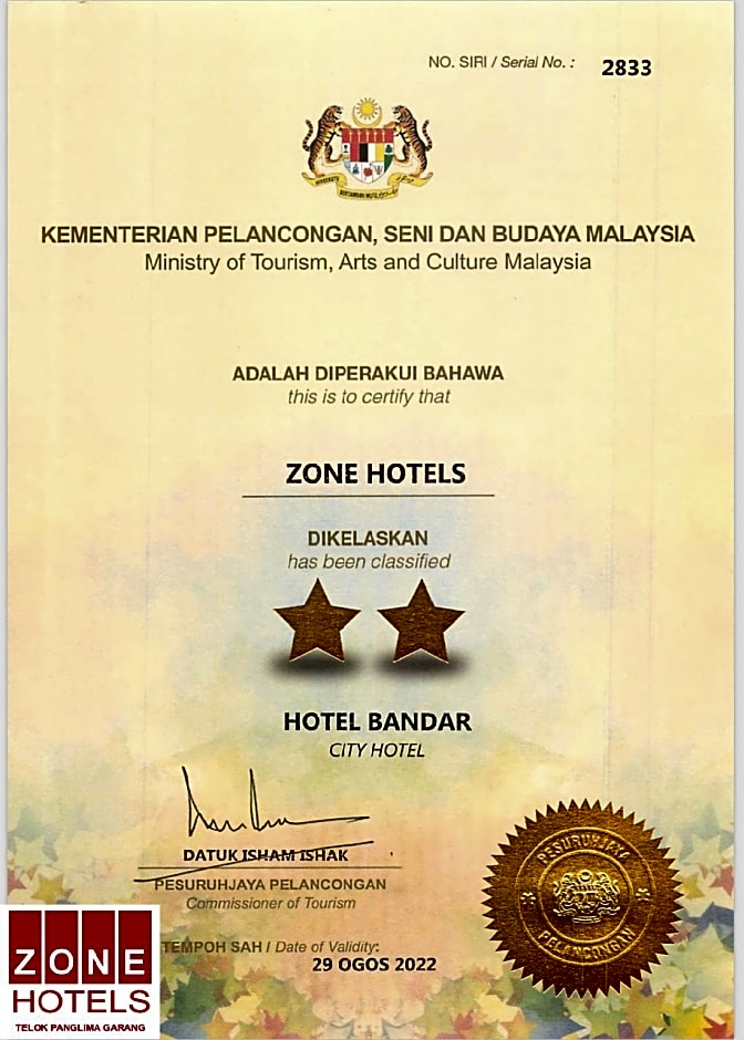 ZONE Hotels, Telok Panglima Garang