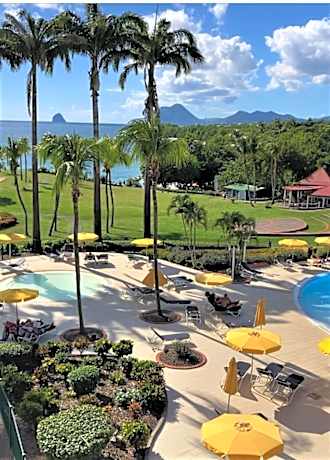 SUPERBE STUDIO MARTINIQUE VUE ROCHER DU DIAMANT