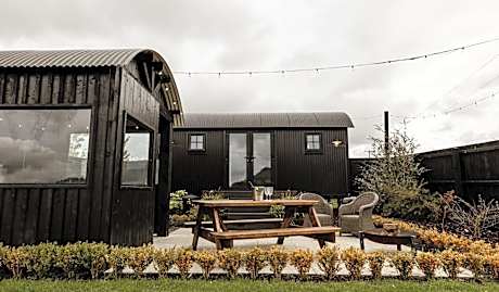 Shepherds Huts at Ballyness Farm