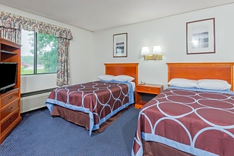 Deluxe Double Room with Two Double Beds - Non-Smoking