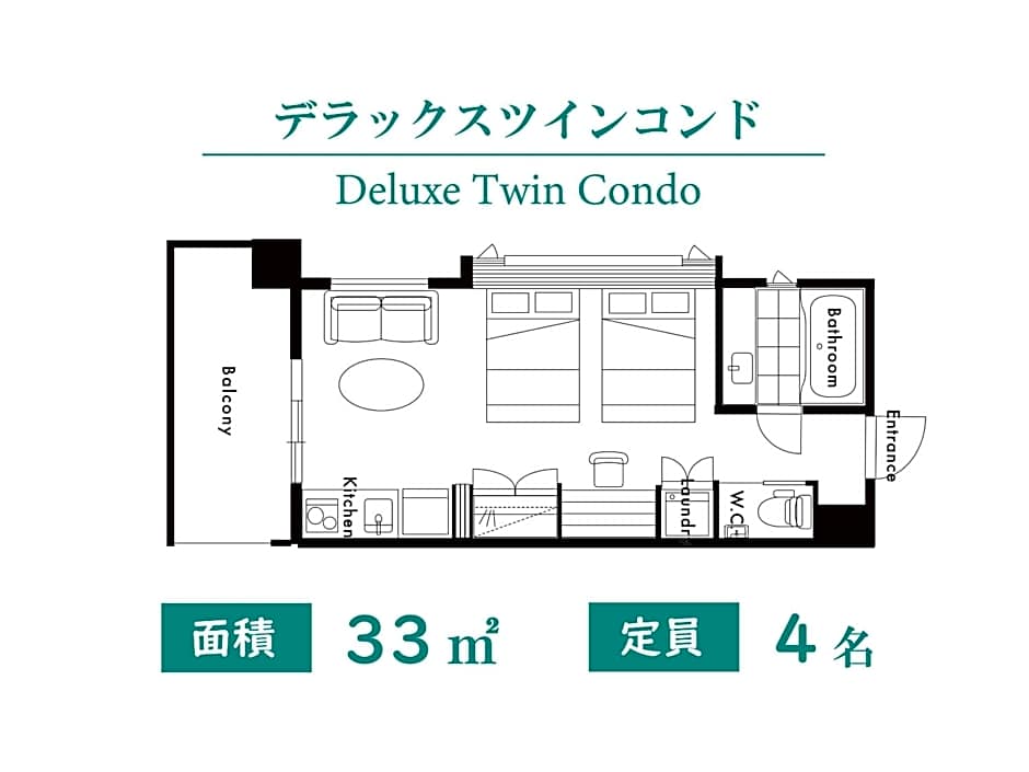 Family Condo Chatan Hills by Coldio Premium