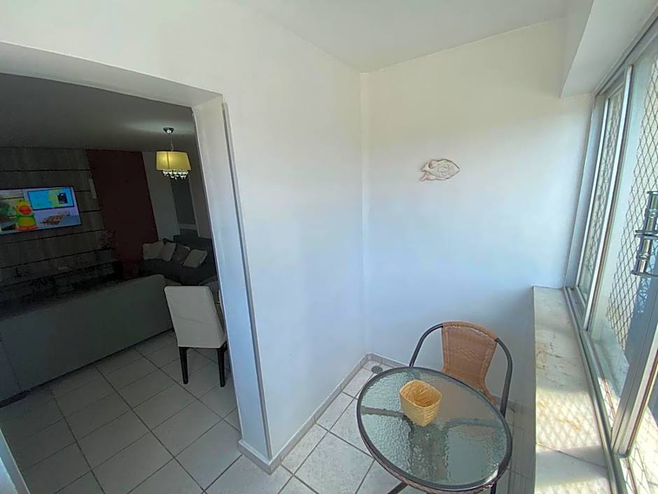 Vista única à BEIRA-MAR na praia de pajuçara - dois quartos- Apto 302