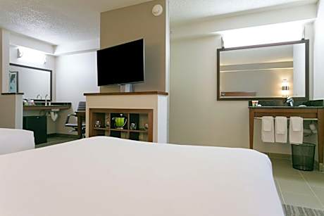 Double Room with Two Double Beds and Sofa Bed