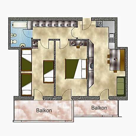 Superior Two-Bedroom Apartment