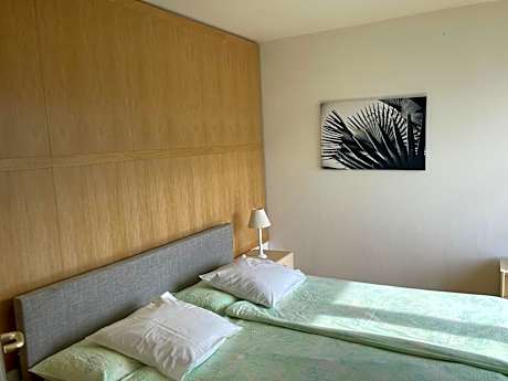 One-Bedroom Apartment with Balcony and Lake View