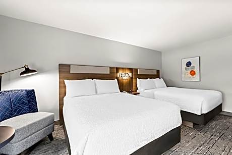 Standard Queen Room with Two Queen Beds and Bath Shower Combo