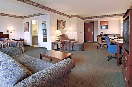 1 King Bed Suite Jetted Tub Sofa Bed Non-Smoking