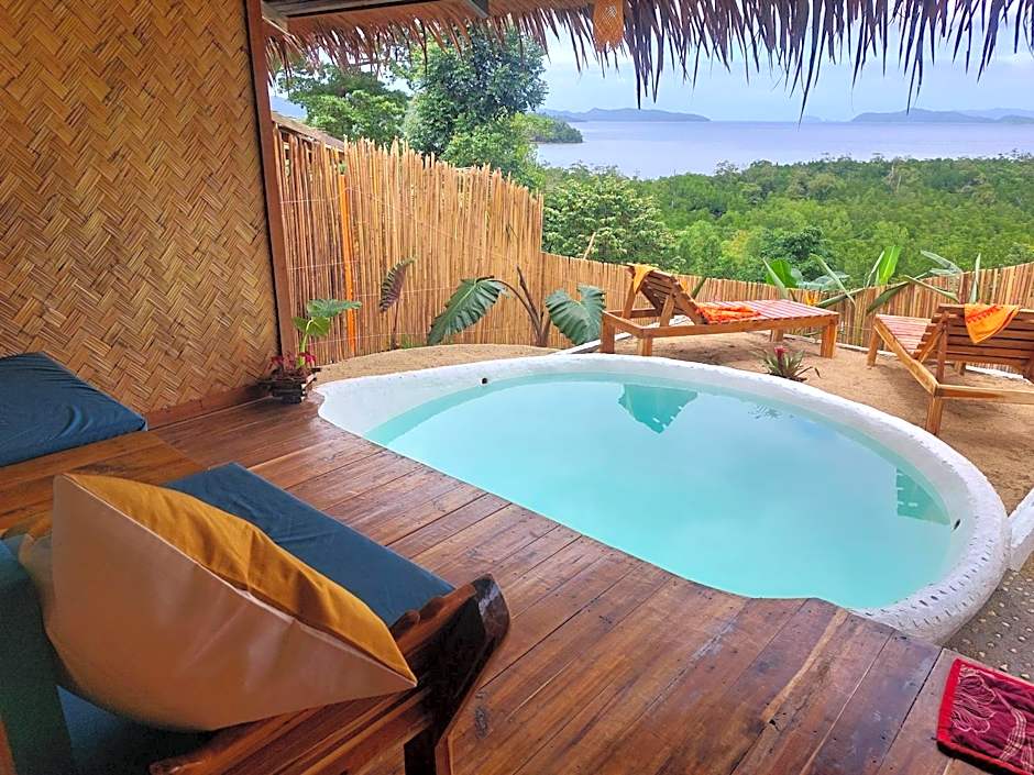 Jungle Bar Honeymoon suite & private pool