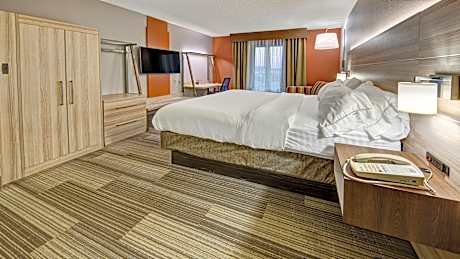 1 King Bed Standard Comm Accessible Tub