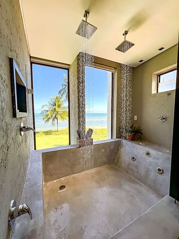 Casa Waua | PÉ NA AREIA, rooftop, borda infinita