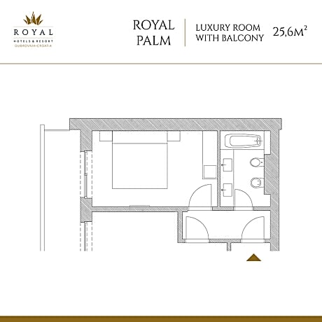 Luxury Double Room with Balcony