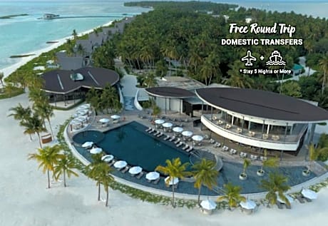 Madifushi Private Island- Stay 5 Nights or More & Enjoy Free Roundtrip DOMESTIC FLIGHT & SPEEDBOAT