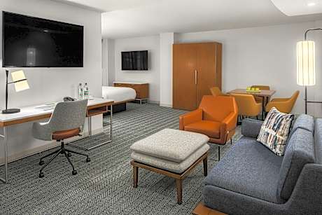 Executive Suite, Guest room, 1 King, Sofa bed