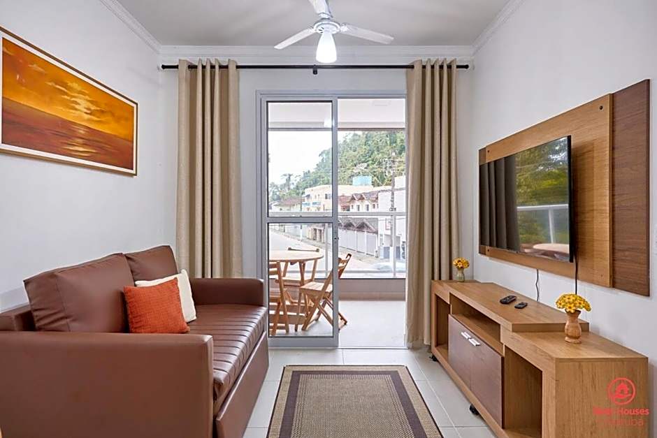 BH29: 1 Quadra d Praia, Ar, Churrasqueira, Piscina