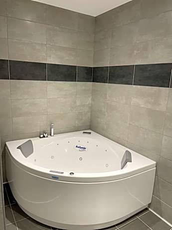 Family Room with Shared Bathroom