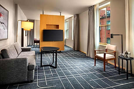 Executive Suite, 1 King, Sofa bed