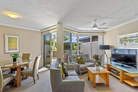 Two-Bedroom Apartment with Garden View