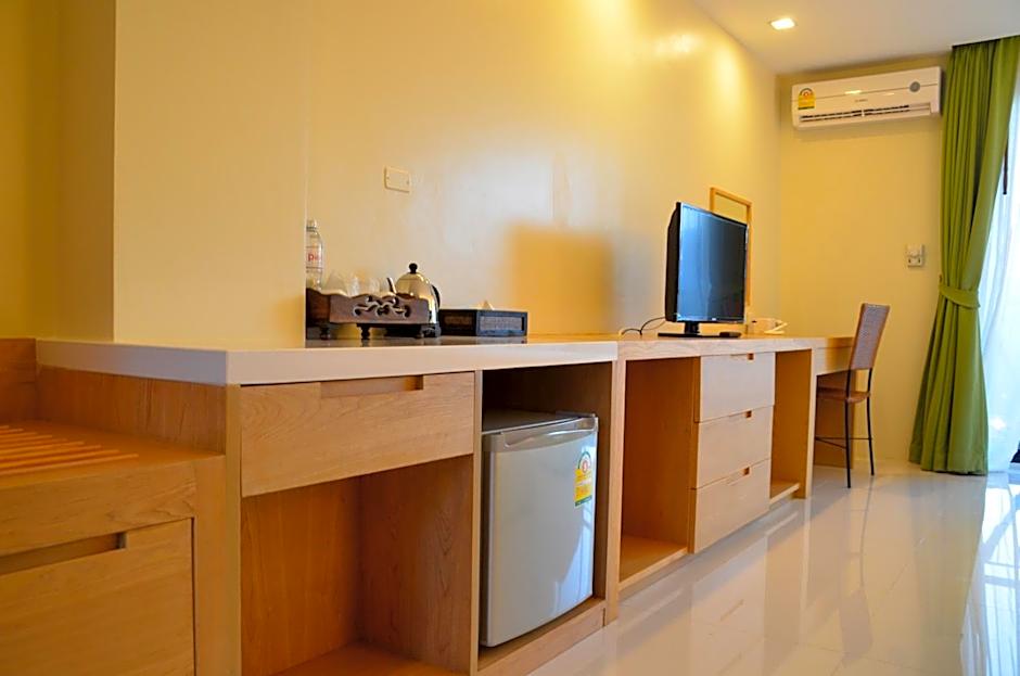 Studio apartments on a hill