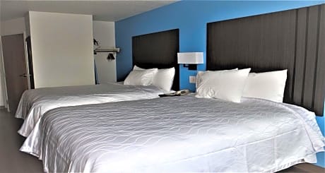 Queen Room with Two Queen Beds with Sofa Bed