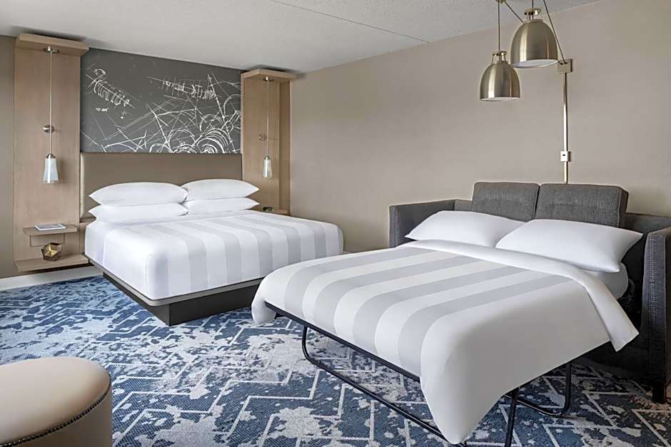 Photo 1 of 6 of 1 King Bed with Sofabed Guestroom, Corner