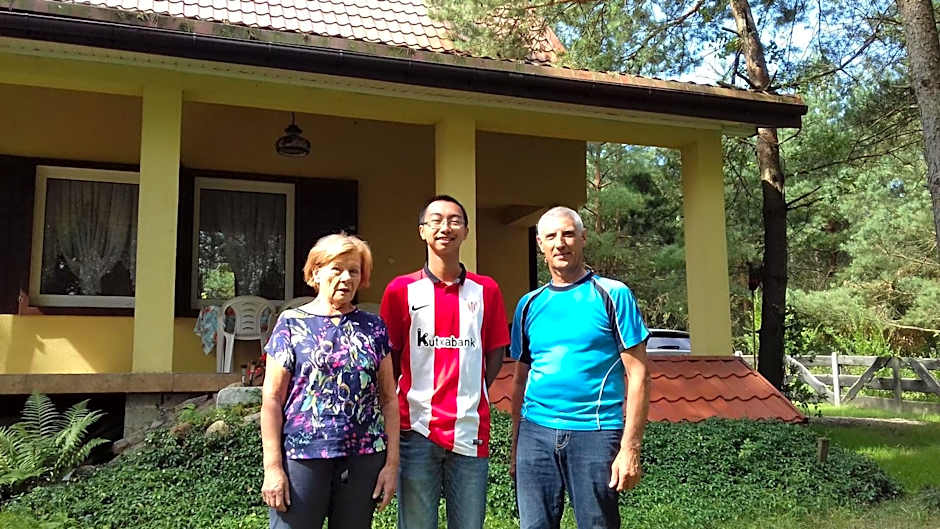 Domek nad jeziorem Rumian