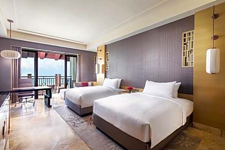 Deluxe Sea View Room, Guest room, 2 Double, Sea view