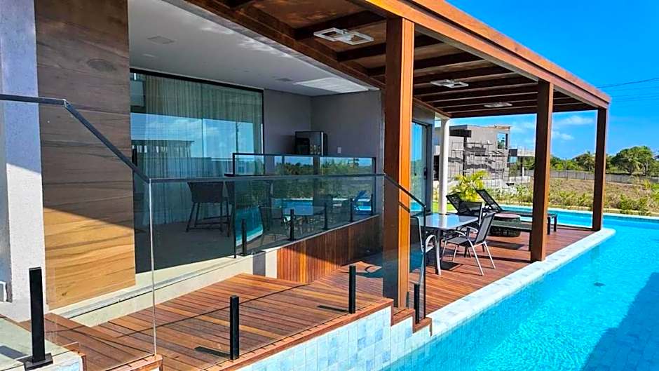 Casa em Milagres/AL | 3 suítes, vista-mar, piscina