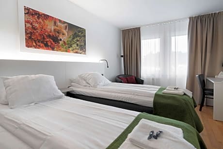 2 Single Beds, Non-Smoking, Small Room, Free Internet, Full Breakfast