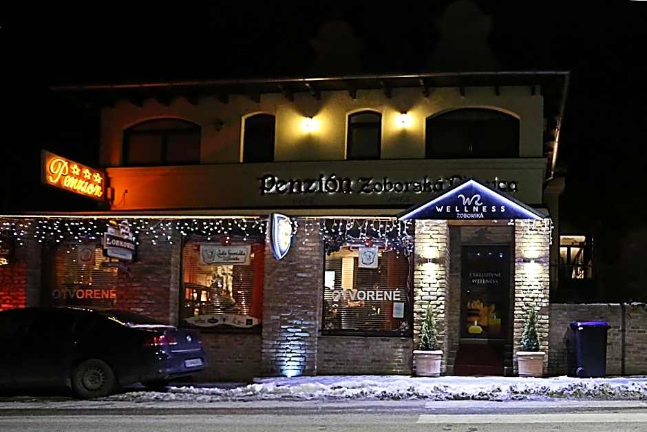 Penzión Wellness & Restaurant Zoborská, free parking