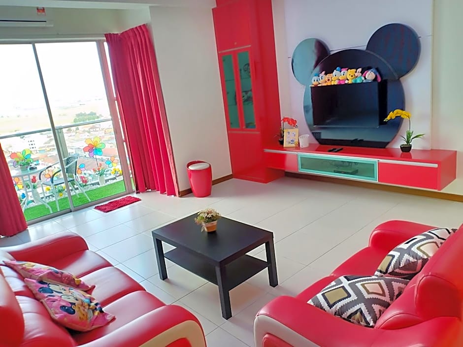 Sekinchan Guest Room 2R1B 4Pax with View