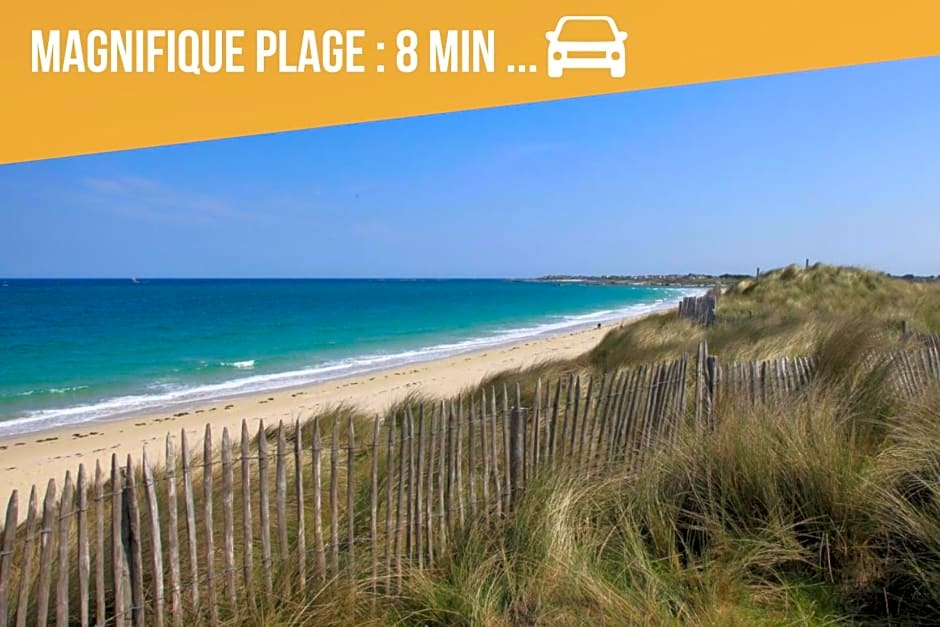 La Casa du Dolmen Clara, balnéo privée, entre terre et mer