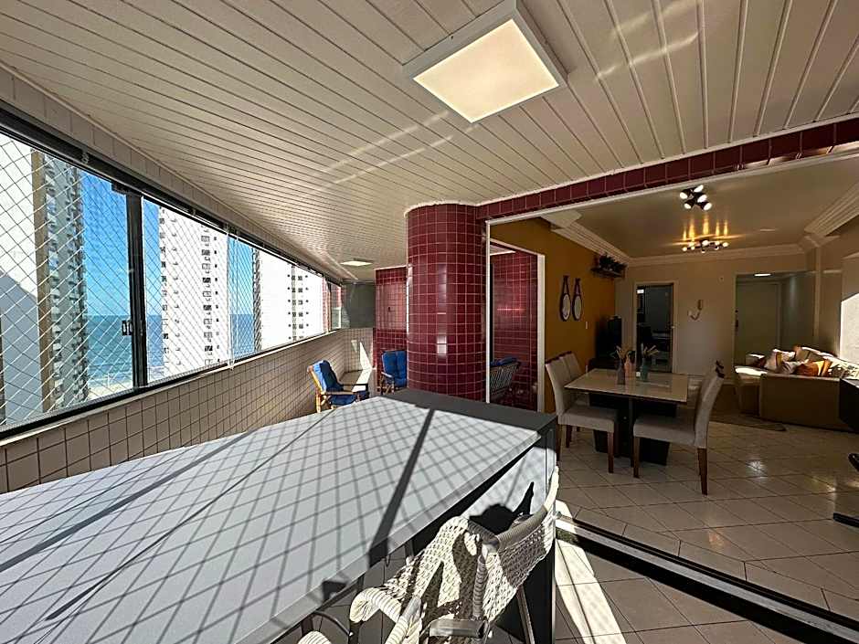 CT03- 2 Quartos| Vista Mar| Tela Proteção| Churras