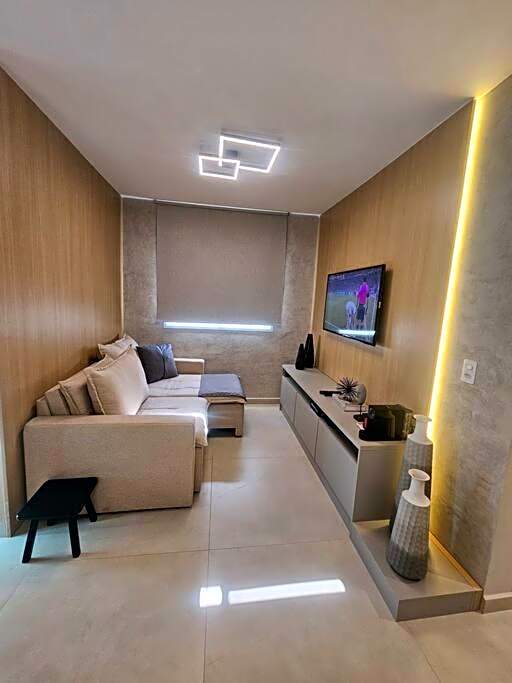 apartamento em prédio de luxo