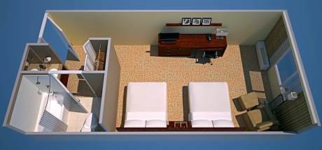 Deluxe Room, 2 Queen Beds (Mobility Accessible, Tub) (2 Queen Beds)