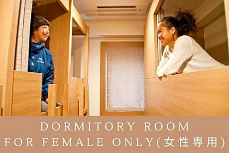 Bed in 8-Bed Female Dormitory Room