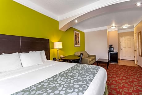 1 King Bed Deluxe Mobility Accessible Suite Non-Smoking